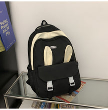 画像をギャラリービューアに読み込む, 大容量防水リュックかわいいサうさ耳バックパック学生通学韓国ファッションカレッジ風