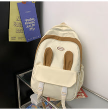 画像をギャラリービューアに読み込む, 大容量防水リュックかわいいサうさ耳バックパック学生通学韓国ファッションカレッジ風