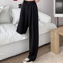 画像をギャラリービューアに読み込む, 韓国ファッションフレアパンツ美脚見えカジュアルレデイーズ気質パンツレデイーズハイウエストパンツ