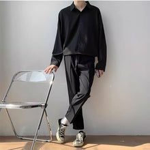 画像をギャラリービューアに読み込む, ストリート系原宿系かっこいい日除けシャツトップスメンズ