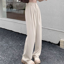 画像をギャラリービューアに読み込む, 韓国ファッションフレアパンツ美脚見えカジュアルレデイーズ気質パンツレデイーズハイウエストパンツ