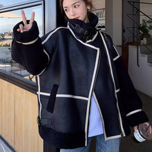 画像をギャラリービューアに読み込む, 原宿系スタイル ファッション 韓国 個性 派手 アウター ブルゾン ジャケット ジャンパー ダウン ファー ボア シンプル ダウン もこもこ ふわふわ 防寒 厚手 大きいサイズ あったか レディース ガールズ POP 発表会衣装 練習着 公演服 ダンス衣装