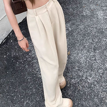 画像をギャラリービューアに読み込む, 韓国ファッションフレアパンツ美脚見えカジュアルレデイーズ気質パンツレデイーズハイウエストパンツ