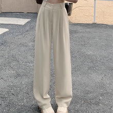 画像をギャラリービューアに読み込む, 韓国ファッションフレアパンツ美脚見えカジュアルレデイーズ気質パンツレデイーズハイウエストパンツ