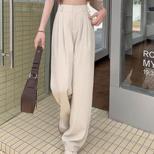 画像をギャラリービューアに読み込む, 韓国ファッションフレアパンツ美脚見えカジュアルレデイーズ気質パンツレデイーズハイウエストパンツ