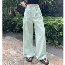 画像をギャラリービューアに読み込む, ドーパミンデザイン ワークパンツ ワイドレッグ プリーツ ストリングウエスト レディース登山パンツ 春夏 レデイーズ