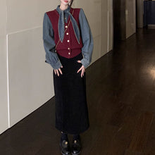 画像をギャラリービューアに読み込む, ニットセーターシャツブラウス韓国っぱカジュアルレデイーズ気質