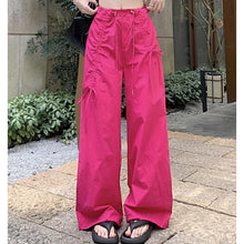 画像をギャラリービューアに読み込む, ドーパミンデザイン ワークパンツ ワイドレッグ プリーツ ストリングウエスト レディース登山パンツ 春夏 レデイーズ