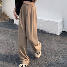 画像をギャラリービューアに読み込む, 韓国ファッションフレアパンツ美脚見えカジュアルレデイーズ気質パンツレデイーズハイウエストパンツ