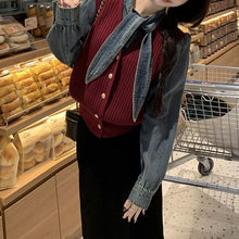 画像をギャラリービューアに読み込む, ニットセーターシャツブラウス韓国っぱカジュアルレデイーズ気質