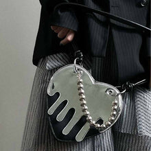 画像をギャラリービューアに読み込む, ハート型のパーソナライズされたチェーンバッグ、新しいミニバッグ、オールマッチメッセンジャーバッグ、ショルダーバッグ