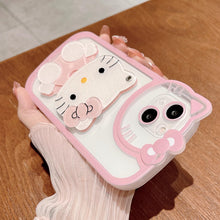 画像をギャラリービューアに読み込む, かわいい キティiphoneケース スマホケース ちゃん iphone16ケース iphone15ケースiphone17ケーススマホケース 韓国
