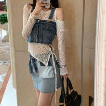 画像をギャラリービューアに読み込む, レースキャミシャツトップレデイーズカジュアかわいいTシャツファッション 通販