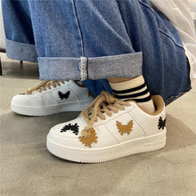 画像をギャラリービューアに読み込む, 歩きやすいラテカラーストリングスニーカーシューズ レディース