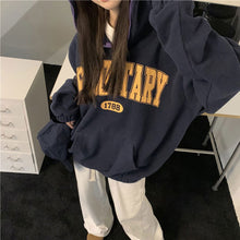 画像をギャラリービューアに読み込む, ストリート個性的ハーフジップロゴパーカー長袖トップストレーナー