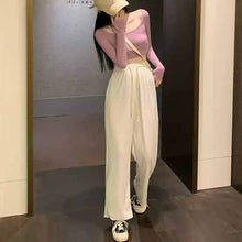 画像をギャラリービューアに読み込む, 韓国系ドローストリング ワイドパンツストリート系ダンス洋服原宿系カジュアルパンツ