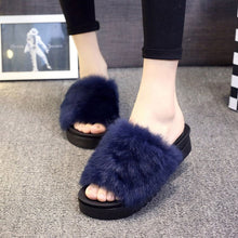 画像をギャラリービューアに読み込む, ファーサンダル厚底サンダルスリッパ レディース 歩きやすい