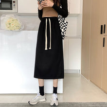 画像をギャラリービューアに読み込む, レトロ合わせやすいオシャレロングスカート通勤ガーリー