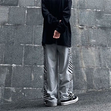 画像をギャラリービューアに読み込む, スウェットパンツ ゼブラ柄 サイドライン