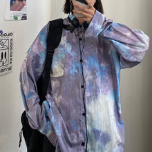画像をギャラリービューアに読み込む, シャツ 切り替え バイカラーブラウ 個性 トップス原宿系 ダンス服