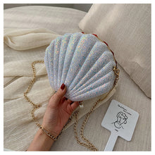 画像をギャラリービューアに読み込む, 肩掛けバッグ貝模様ショルダーババッグレデイーズ韓国風シェルデザイン