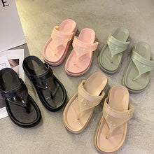 画像をギャラリービューアに読み込む, 夏サンダルビーチサンダル 厚底 ビーサンおしゃれ歩きやすい