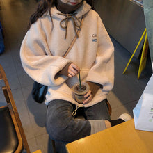 画像をギャラリービューアに読み込む, 可愛いオシャレハイネックボアパーカー韓国系ガーリー