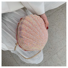 画像をギャラリービューアに読み込む, 肩掛けバッグ貝模様ショルダーババッグレデイーズ韓国風シェルデザイン