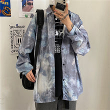 画像をギャラリービューアに読み込む, シャツ 切り替え バイカラーブラウ 個性 トップス原宿系 ダンス服