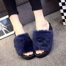 画像をギャラリービューアに読み込む, ファーサンダル厚底サンダルスリッパ レディース 歩きやすい