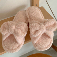 画像をギャラリービューアに読み込む, もこもこ オシャレスリッパ 可愛い冬レデイーズ室内靴毛皮ルームシューズ