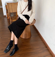 画像をギャラリービューアに読み込む, 無地気質スカート通勤レデイーズ韓国風