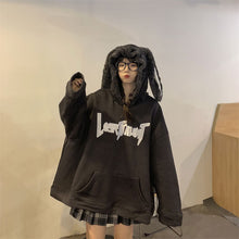画像をギャラリービューアに読み込む, かわいいラビット耳付きフードパーカーガーリー