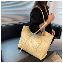 画像をギャラリービューアに読み込む, 大容量トートバッグ PUレザー鞄合皮トート ジップトートレディース OL 通勤