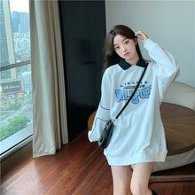 画像をギャラリービューアに読み込む, ストリート系レトロプリント長袖トップスカジュアルパーカートレーナー