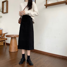 画像をギャラリービューアに読み込む, 無地気質スカート通勤レデイーズ韓国風