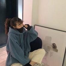 画像をギャラリービューアに読み込む, 可愛いオシャレハイネックボアパーカー韓国系ガーリー