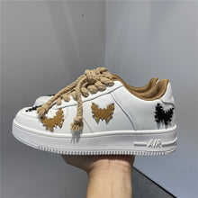 画像をギャラリービューアに読み込む, 歩きやすいラテカラーストリングスニーカーシューズ レディース