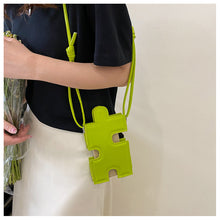 画像をギャラリービューアに読み込む, パズルモチーフスマホショルダースマホケース可愛いiphone ケース