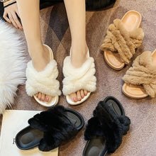 画像をギャラリービューアに読み込む, もこもこ オシャレスリッパ 可愛い冬レデイーズ室内靴