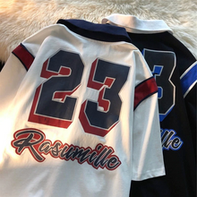 画像をギャラリービューアに読み込む, サマーポロロップルーズショートスリーブTシャツ