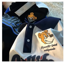 画像をギャラリービューアに読み込む, サマーポロロップルーズショートスリーブTシャツ