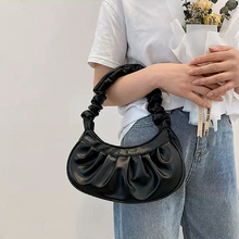 画像をギャラリービューアに読み込む, バッグ カラバリ 韓国っぽ くしゅくしゅ シンプル フェミカジ PUレザー プリーツ