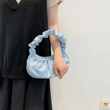 画像をギャラリービューアに読み込む, バッグ カラバリ 韓国っぽ くしゅくしゅ シンプル フェミカジ PUレザー プリーツ