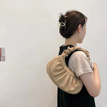 画像をギャラリービューアに読み込む, バッグ カラバリ 韓国っぽ くしゅくしゅ シンプル フェミカジ PUレザー プリーツ