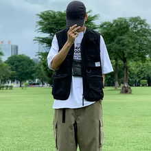 画像をギャラリービューアに読み込む, コーデ アップデート アイテム フィッシングベスト アーミーカラー アースカラー ベスト ポケット付き メンズライク カジュアル ダボかわ 古着ライク おじかわ
