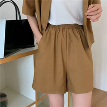 画像をギャラリービューアに読み込む, 2点セットシャツジャケットと ハイウエストショート丈パンツ通勤レデイーズ洋服