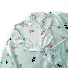 画像をギャラリービューアに読み込む, 韓国っぱパジャマルームウェア上下2点セットアップショートパンツとシャツ