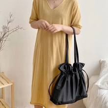 画像をギャラリービューアに読み込む, シンプルな韓国風巾着リュック 大容量リュック 大容量 レジャー 学生 通勤 旅行