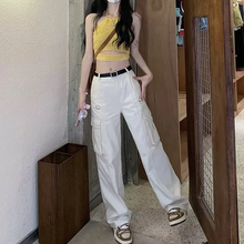 画像をギャラリービューアに読み込む, ストリート系原宿系カーゴパンツダンス洋服個性派 パンツロングパンツ